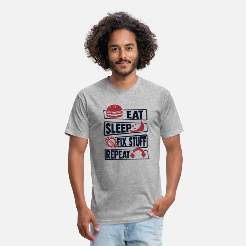 Eat Sleep Fix Stuff Repeat Car Technician Auto
