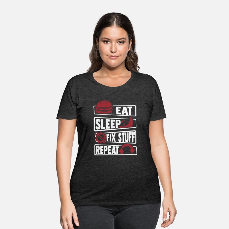 Eat Sleep Fix Stuff Repeat Car Technician Auto