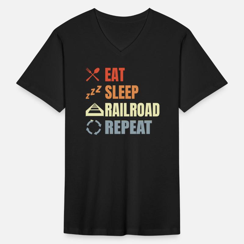 Eat Sleep Railroad Repeat