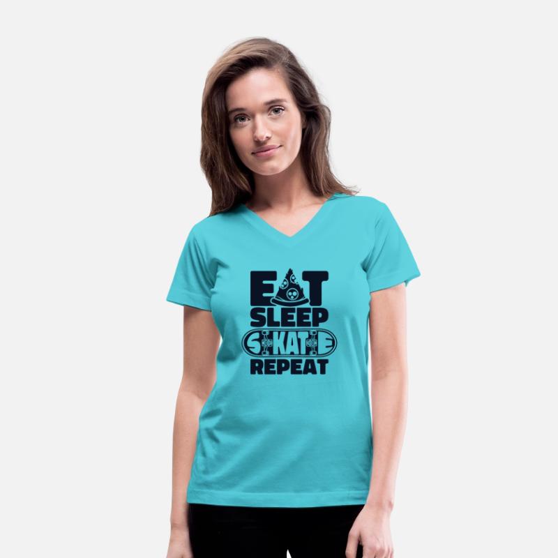 Eat Sleep Skate Repeat Skateboardkid Skatergirl