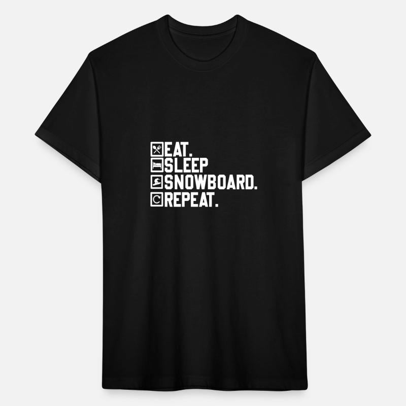 Eat, Sleep, Snowboard, Repeat" | Winter Sports