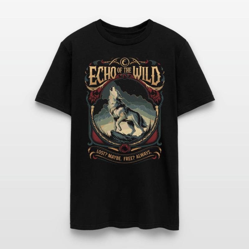 Echo of the Wild - Howling Wolf, Freedom & Nature