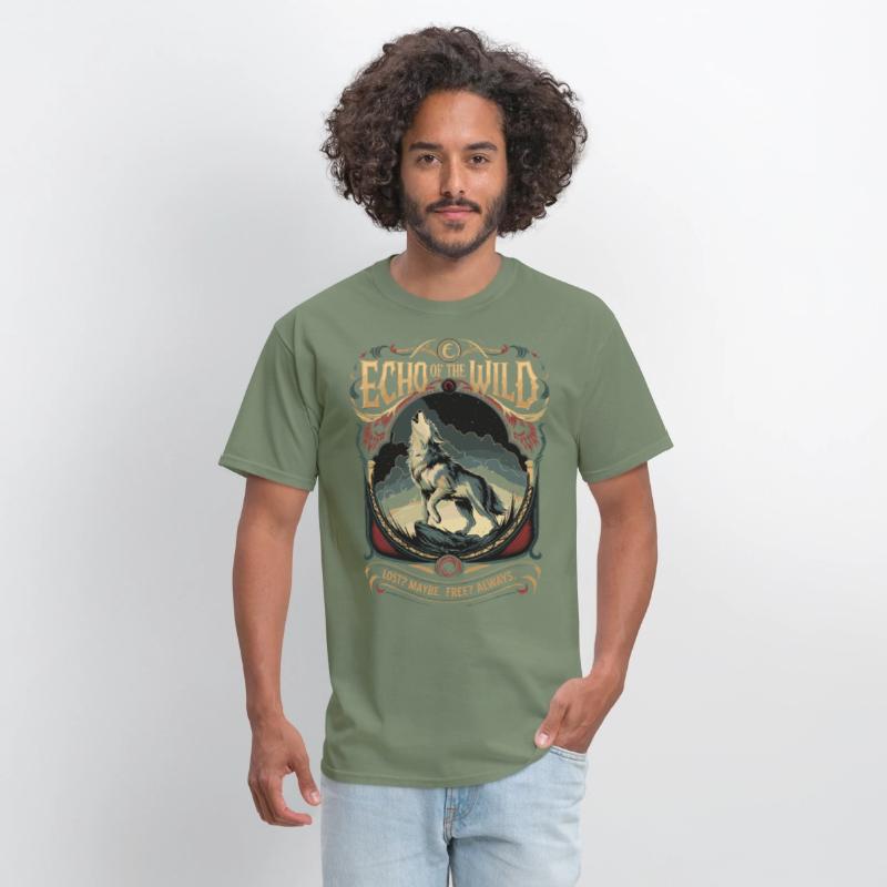 Echo of the Wild - Howling Wolf, Freedom & Nature
