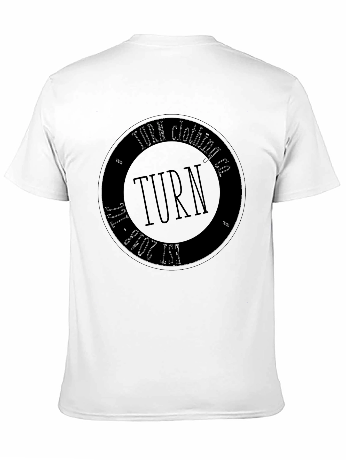 TURN Clothing Co. Black Graphic Tee