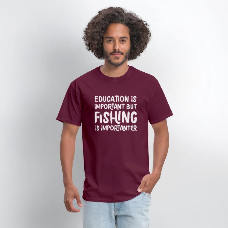 Education Is Important But Fishing Is Importanter