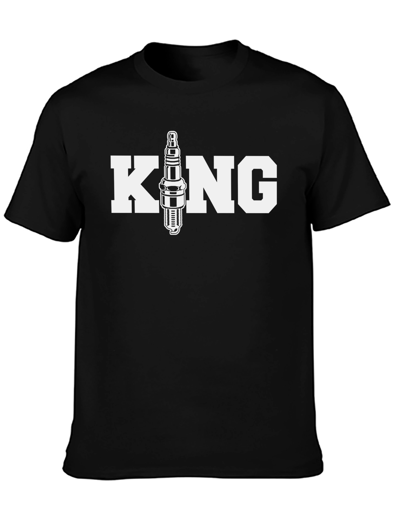 King Spark Plug Graphic T-Shirt