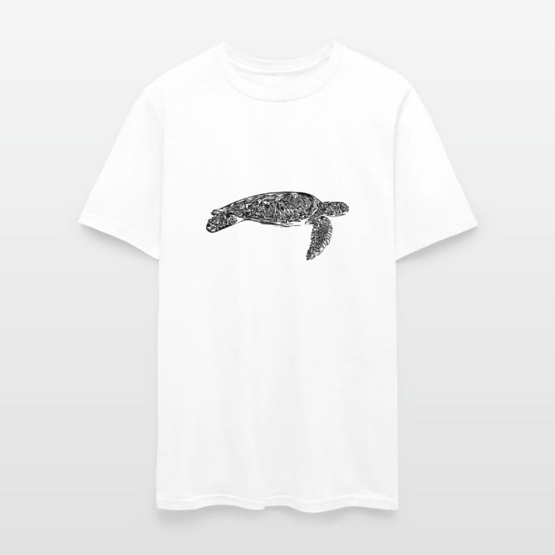 Elegant Old Water Turtle