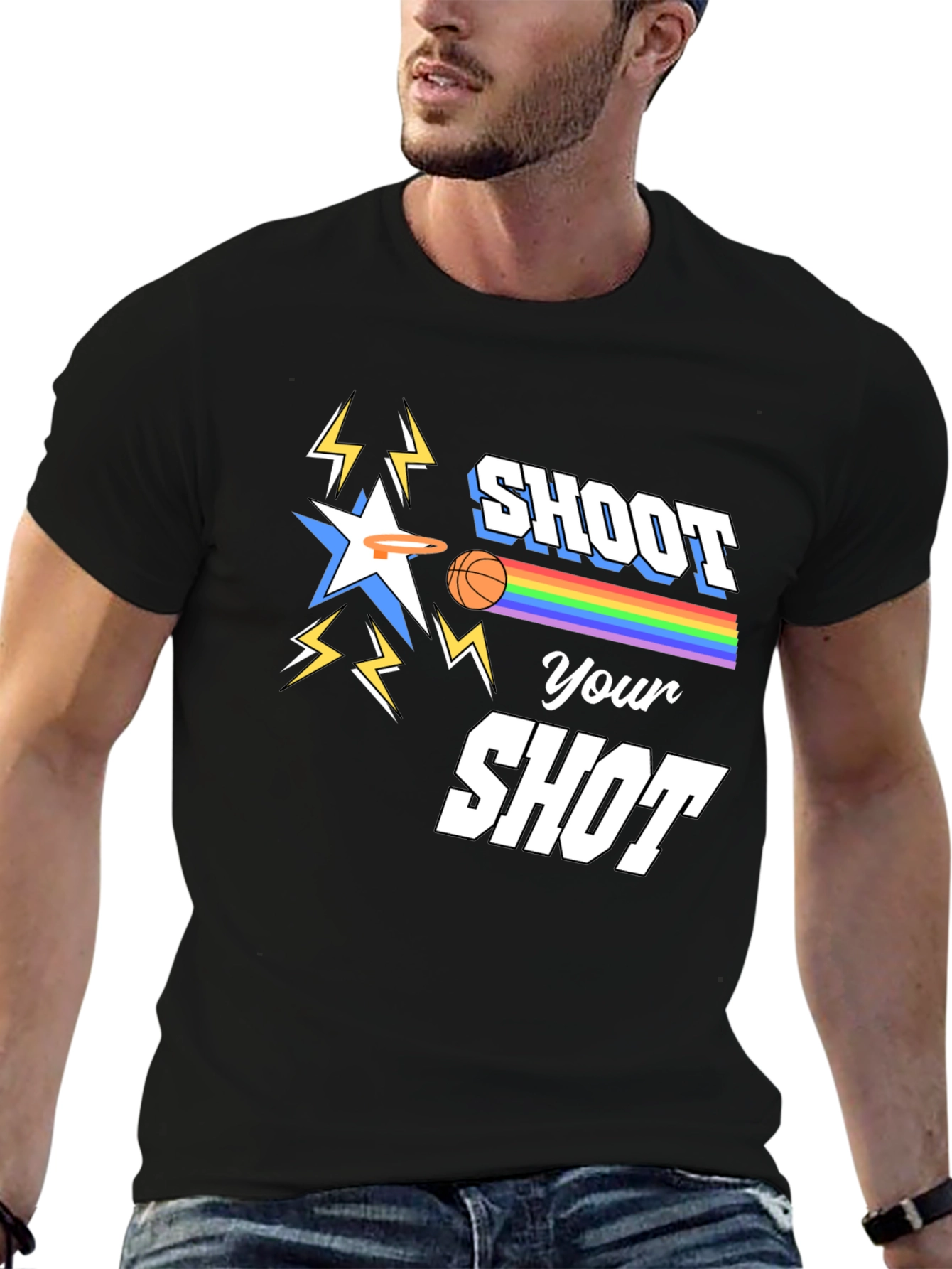 Shoot Your Shot Graphic T-Shirt