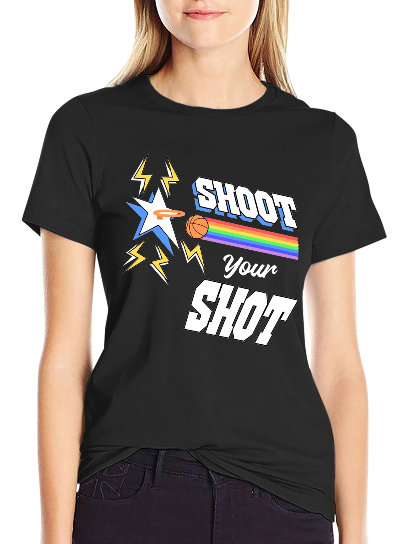 Shoot Your Shot Graphic T-Shirt