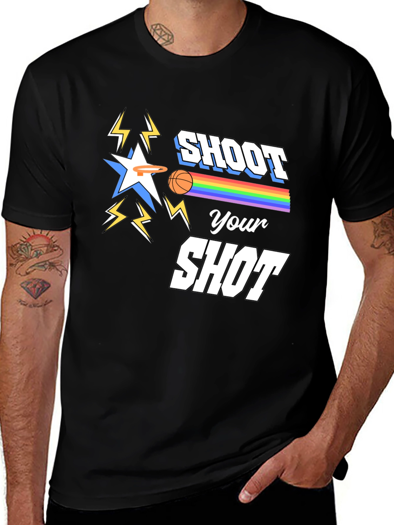 Shoot Your Shot Graphic T-Shirt