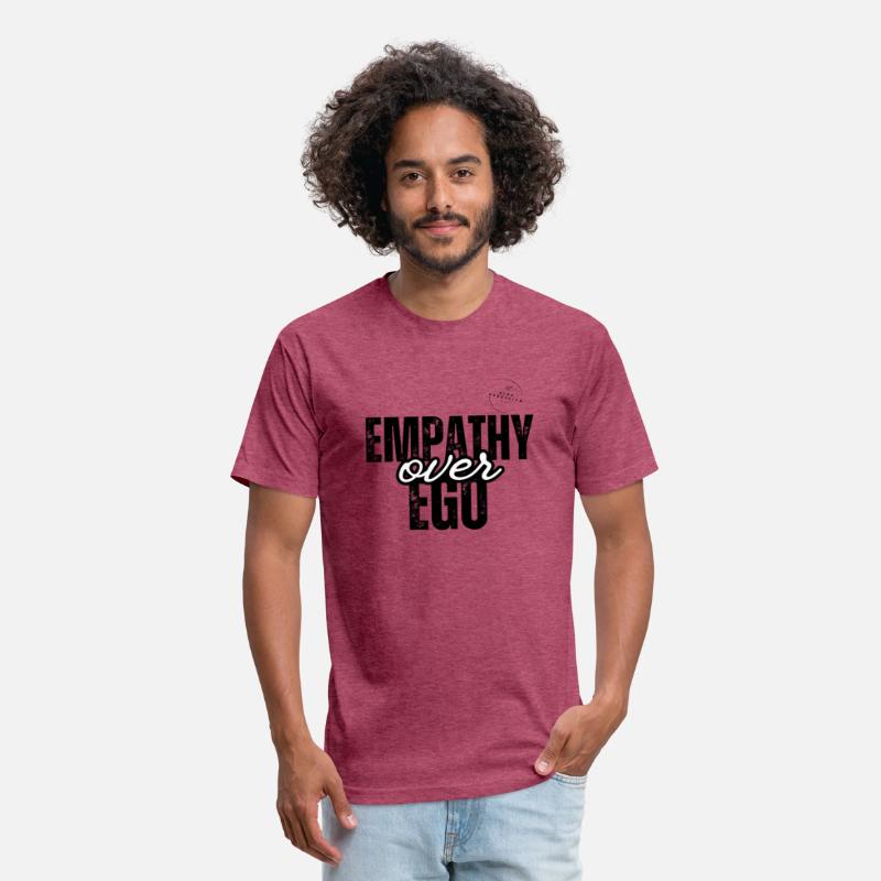 Empathy Over Ego – Minimalist White Script