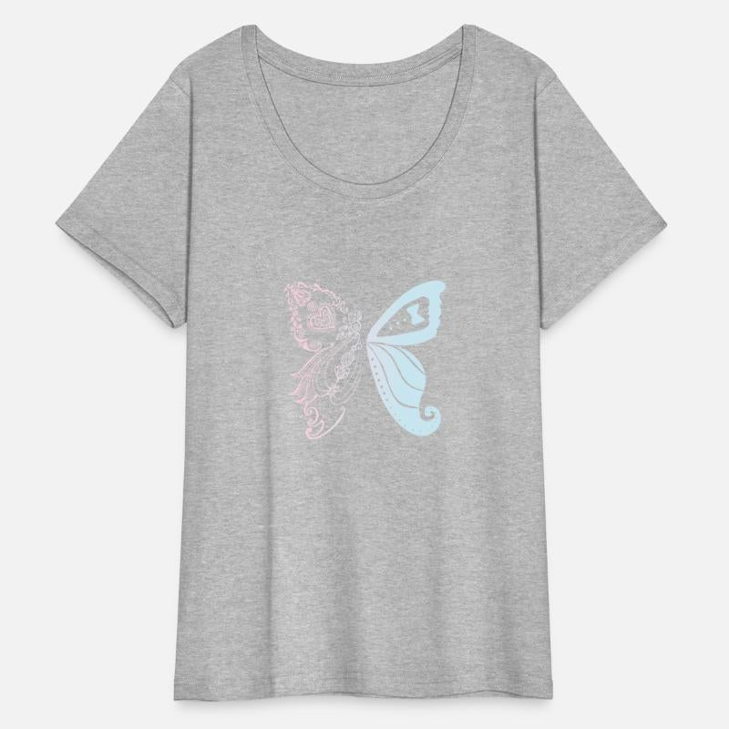 Engagement Couple as butterfly