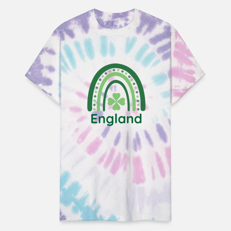 England Clover Charm Boho Rainbow