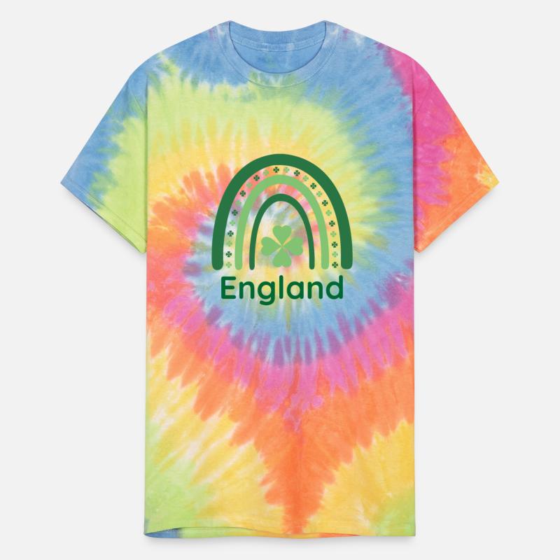 England Clover Charm Boho Rainbow