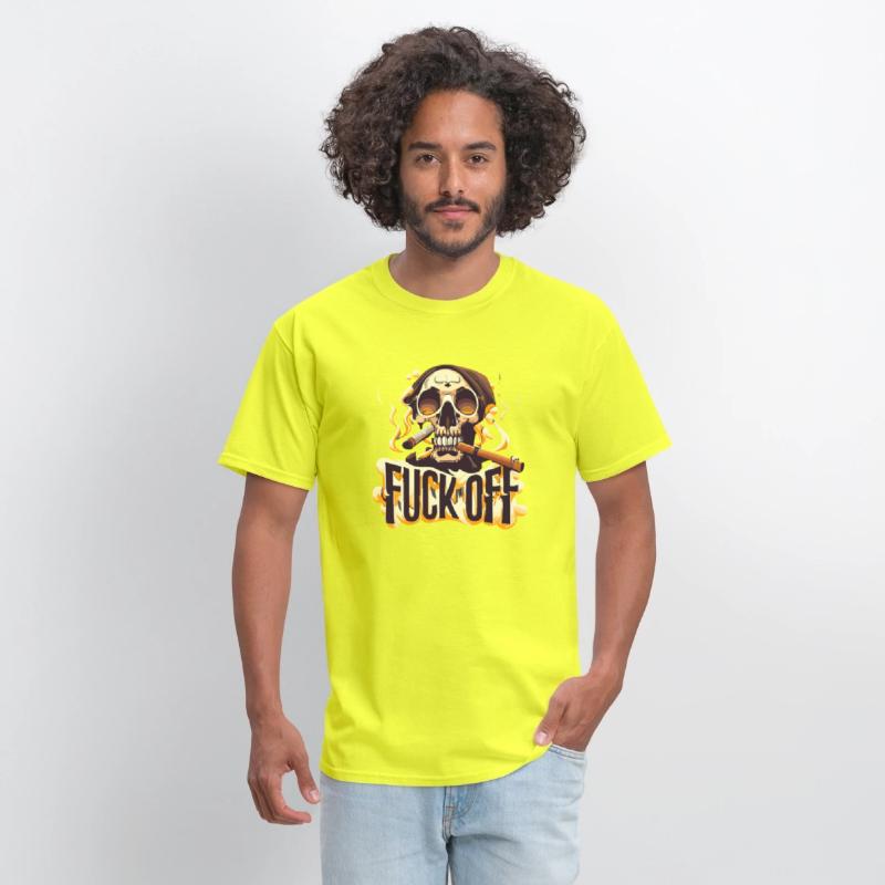 Eternal Smoke Of Death with "FUCK OFF" Quotes