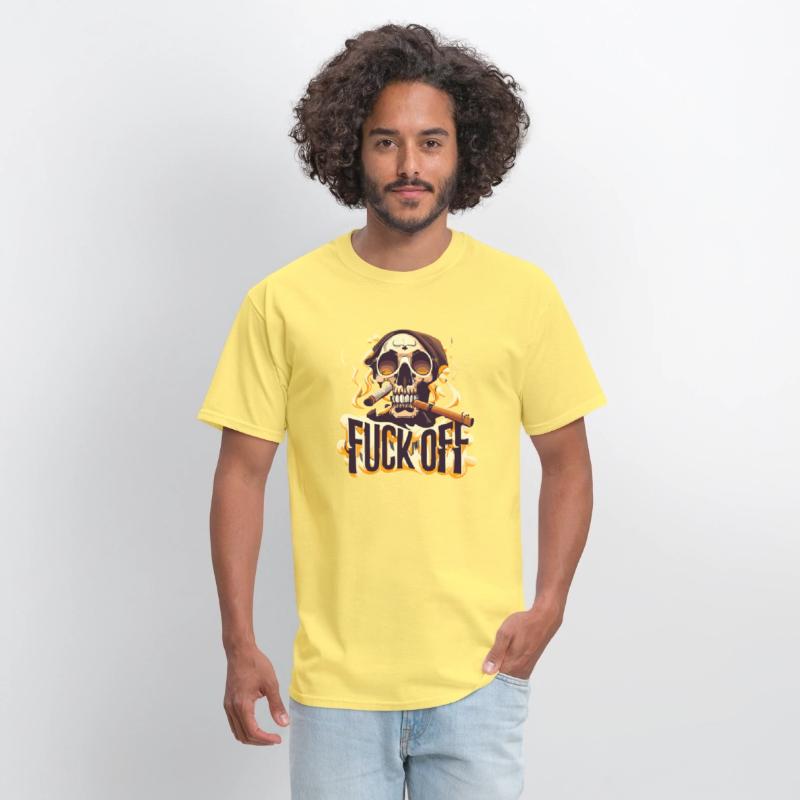 Eternal Smoke Of Death with "FUCK OFF" Quotes