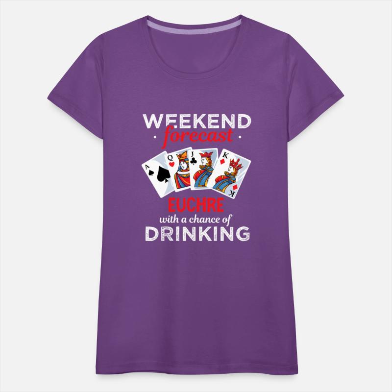 Euchre Player - Euchre Drinking Card Game
