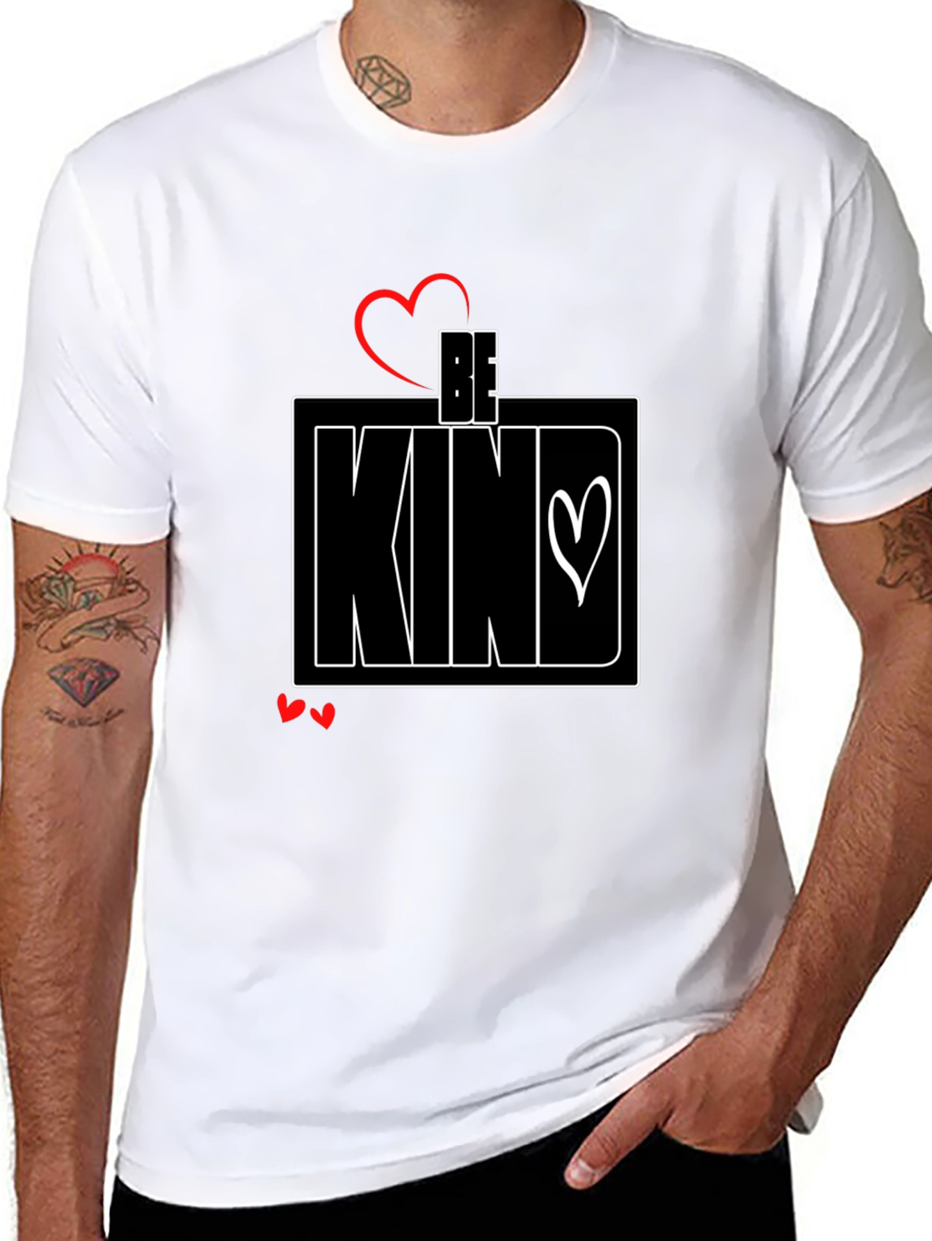 Be Kind T-Shirt - Positive Message Graphic Tee