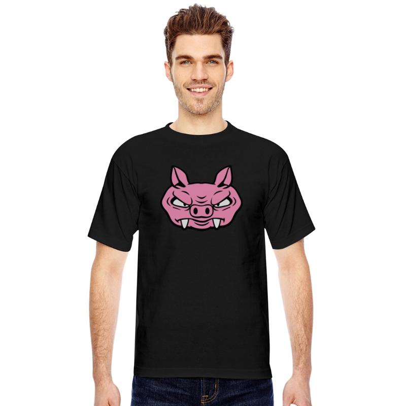 Evil Wild Boar Dangerous Comic Pig Piglet Face