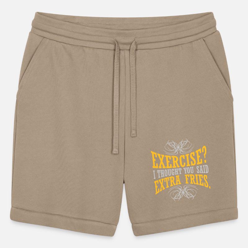 Exercise Extra Fries Quote