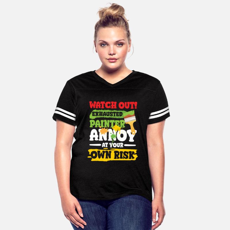 Exhausted Painter Annoy At Your Own Risk