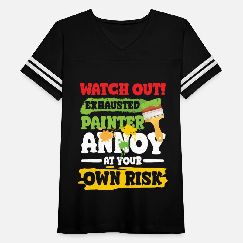 Exhausted Painter Annoy At Your Own Risk