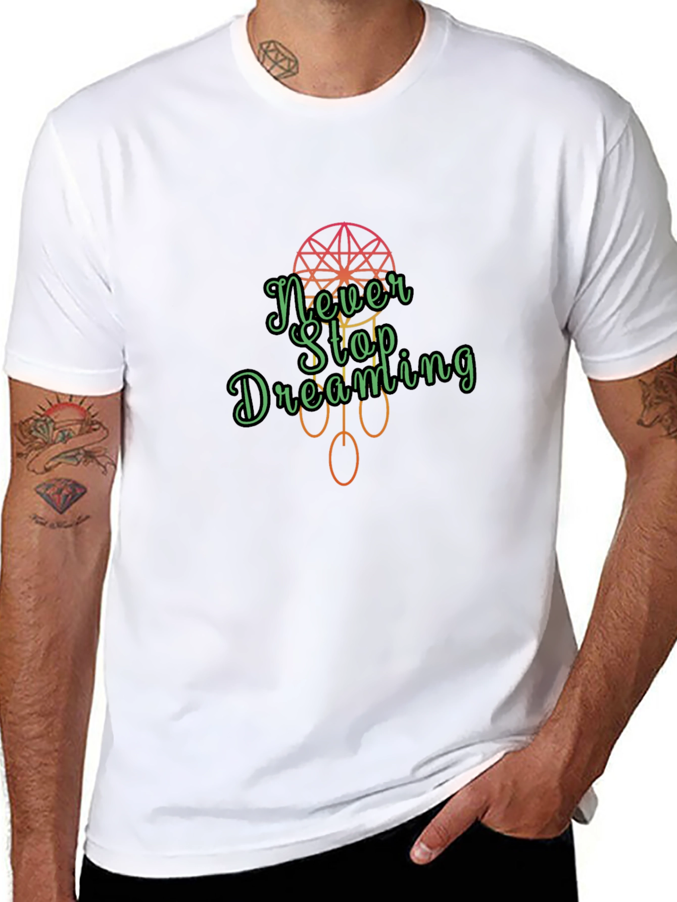 Never Stop Dreaming Graphic Tee