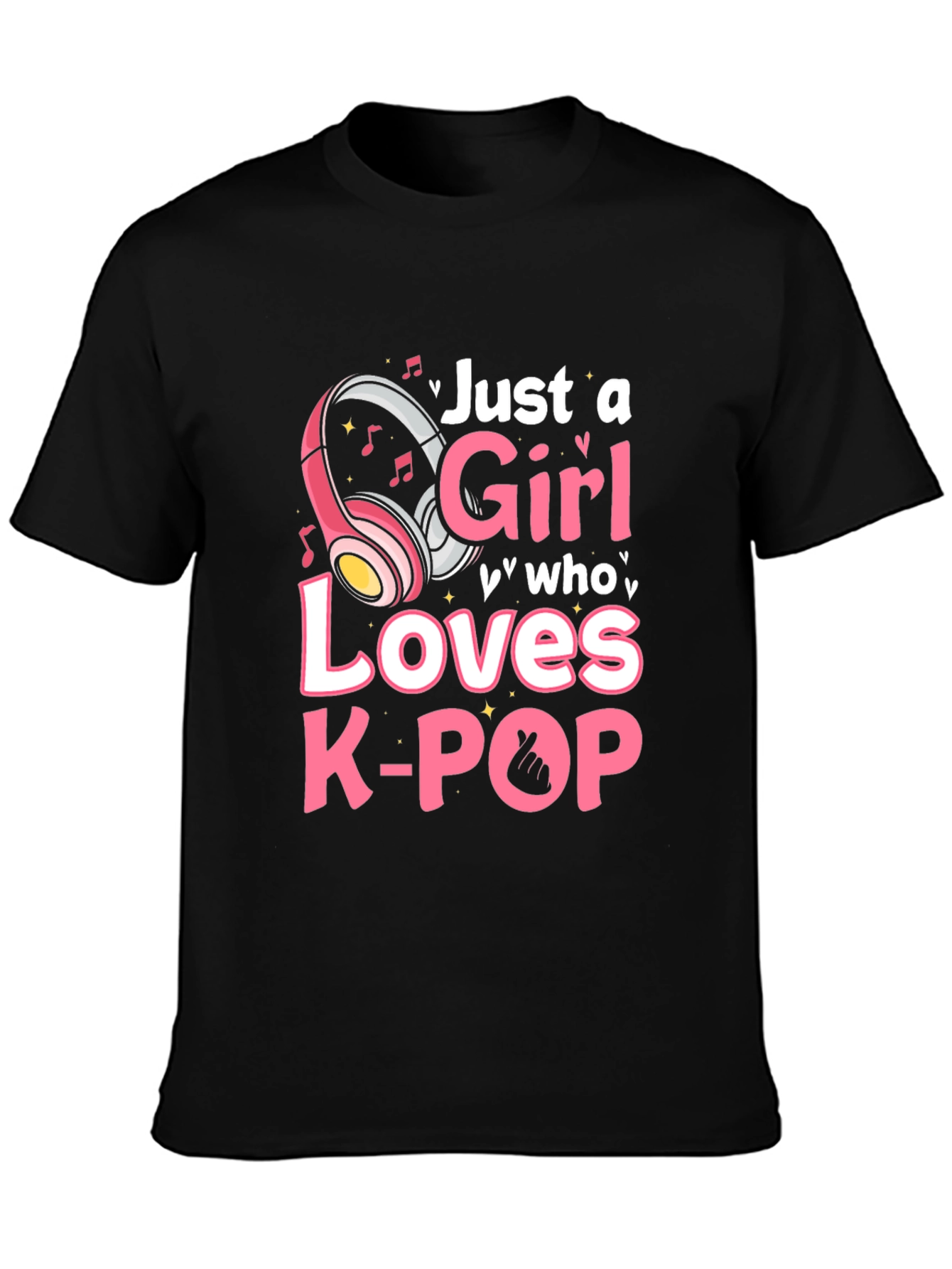Girl Who Loves K-Pop T-Shirt