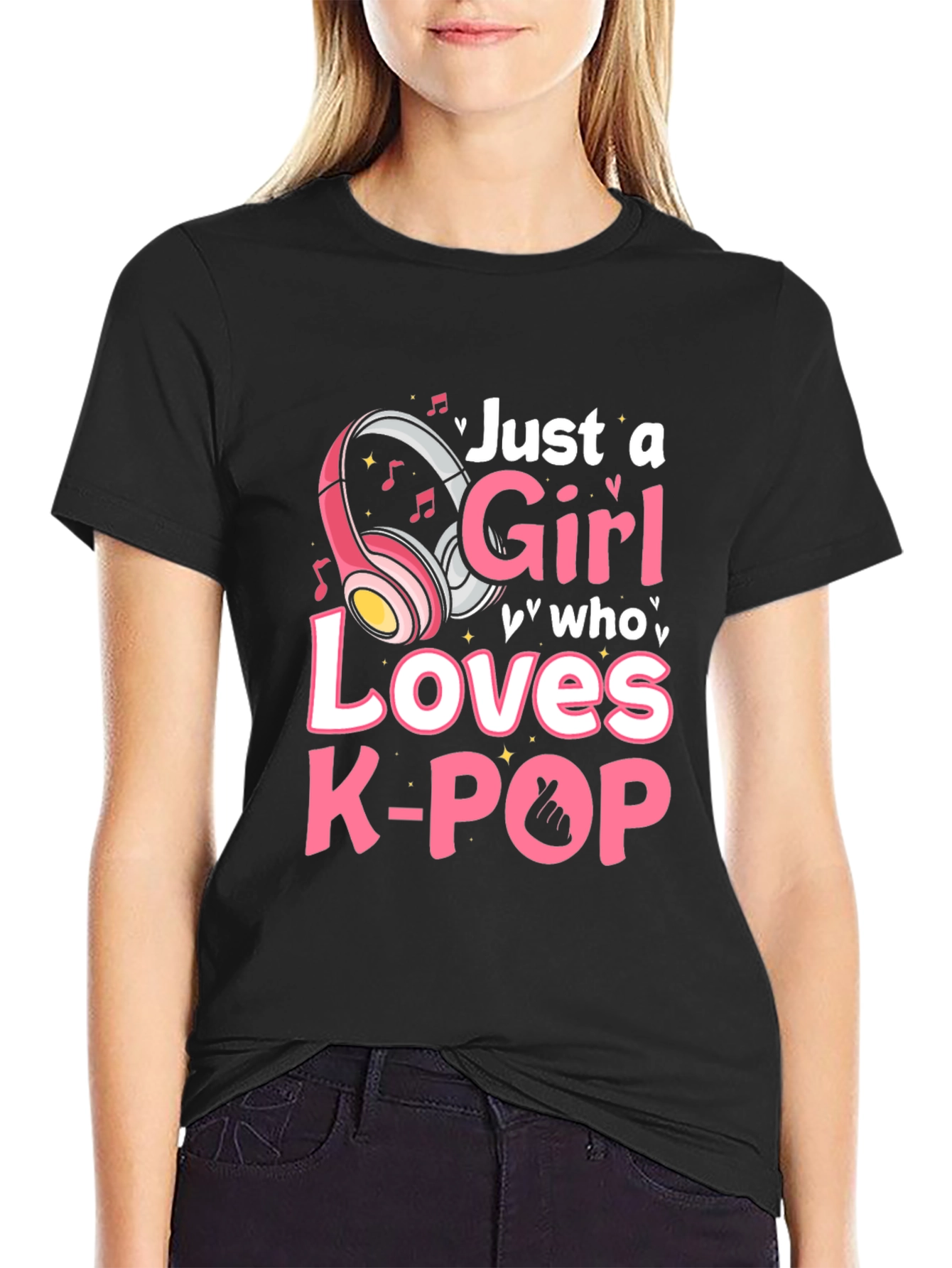 Girl Who Loves K-Pop T-Shirt