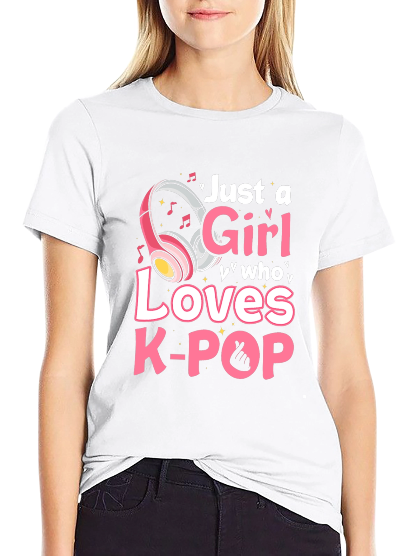 Girl Who Loves K-Pop T-Shirt