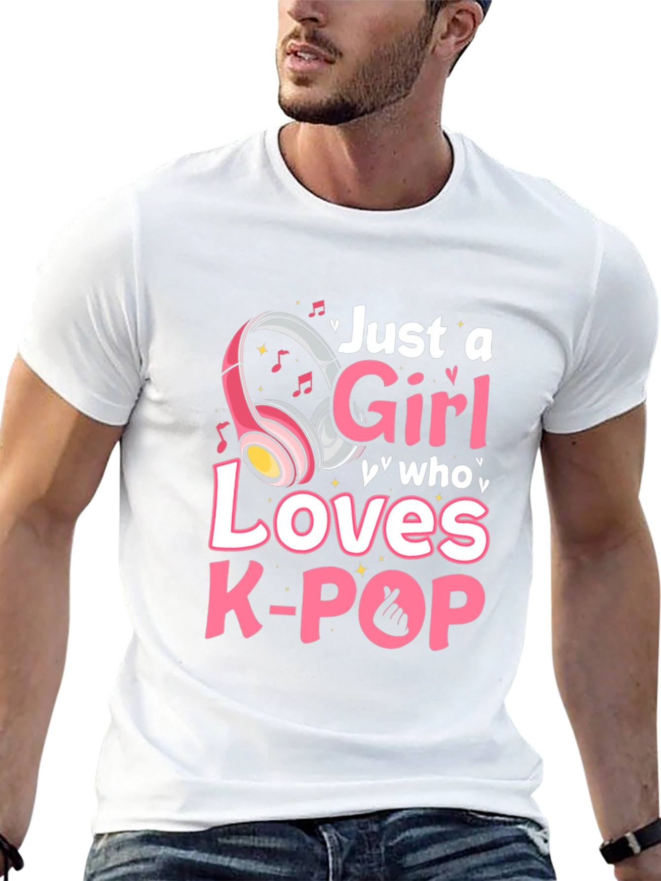 Girl Who Loves K-Pop T-Shirt