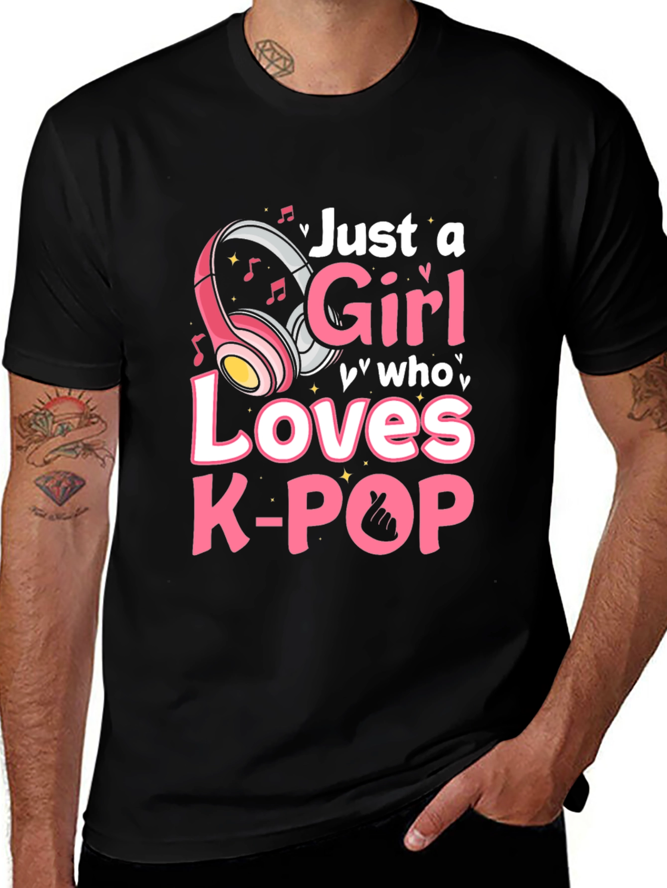 Girl Who Loves K-Pop T-Shirt