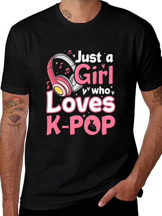 Girl Who Loves K-Pop T-Shirt