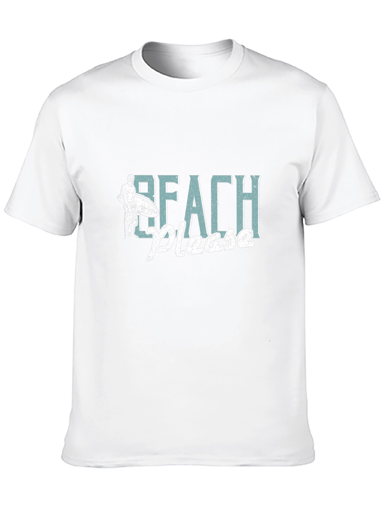 Beach Please Mens Graphic T-Shirt