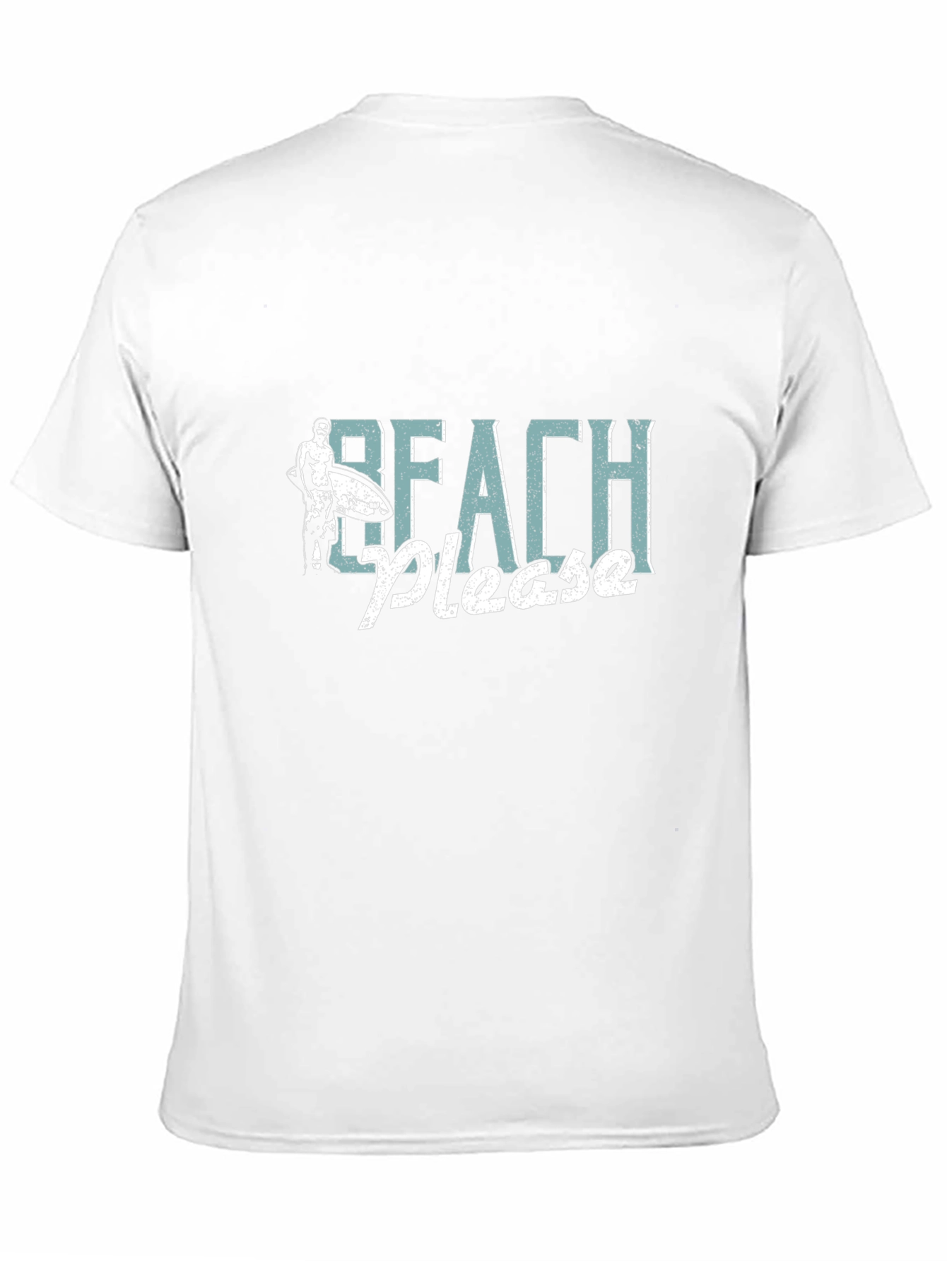 Beach Please Mens Graphic T-Shirt
