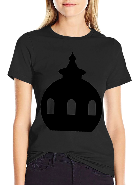 Dome Silhouette Graphic Tee - Black