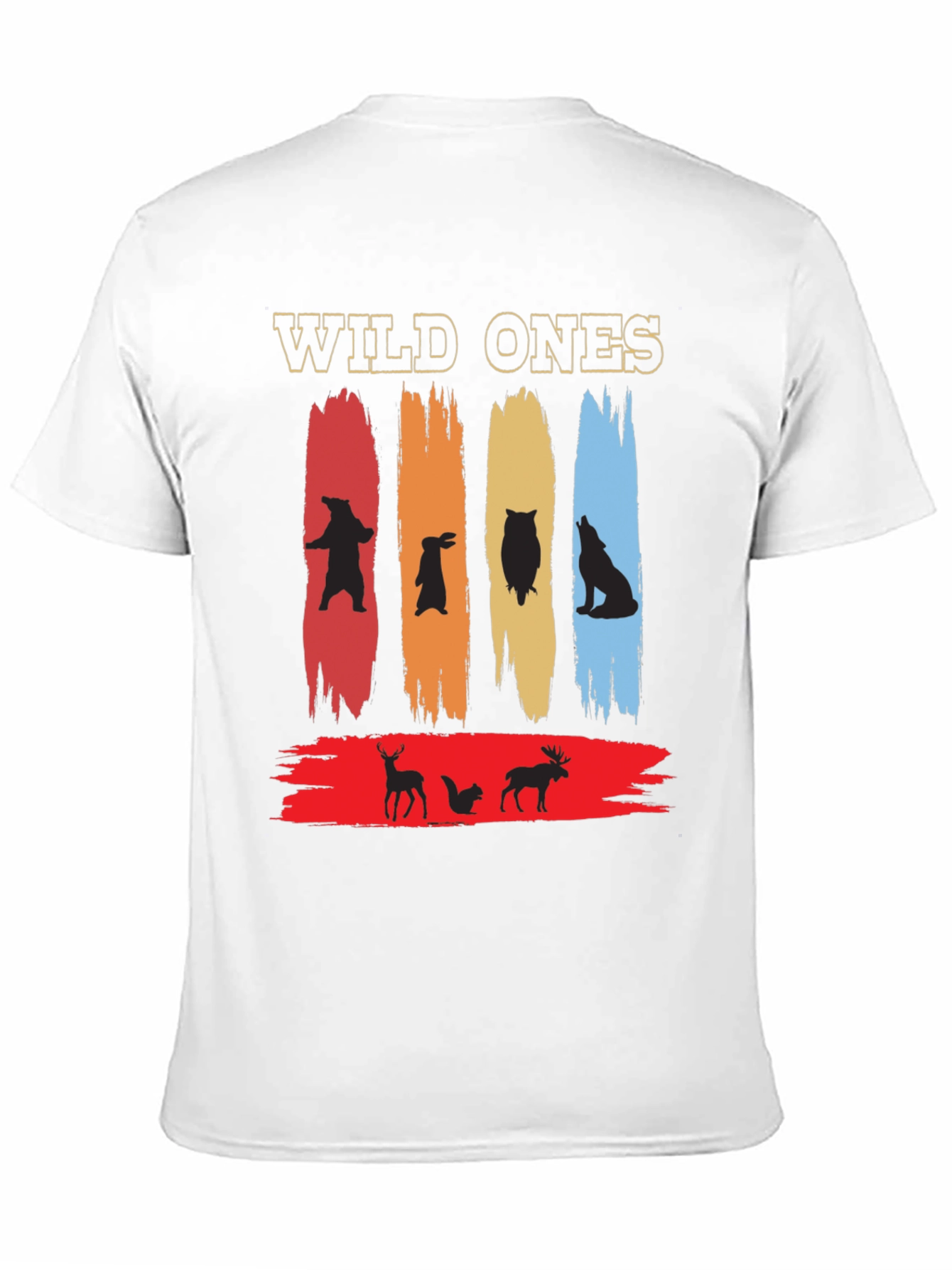 Wild Ones Animal Graphic Tee - Nature Inspired Design