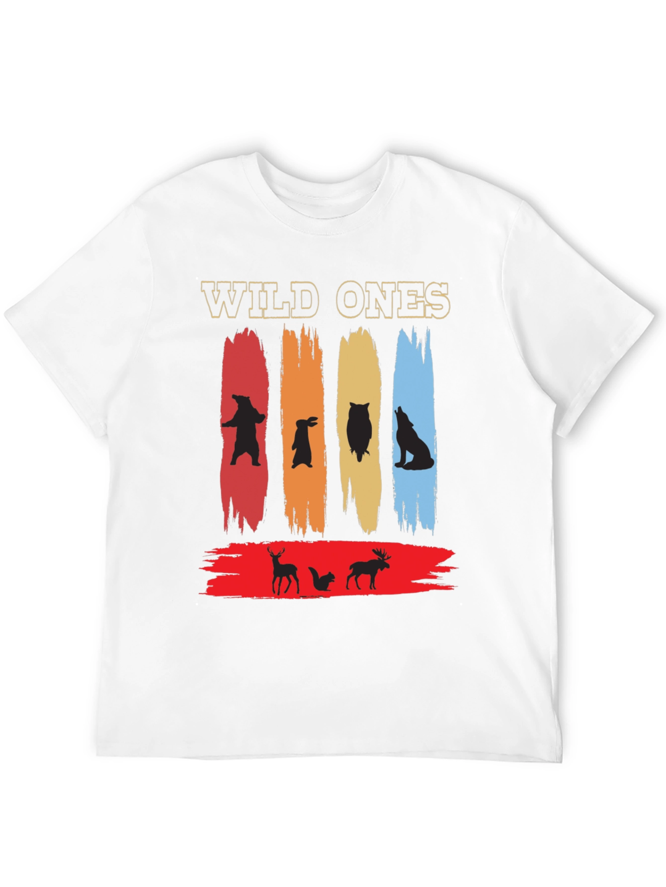 Wild Ones Animal Graphic Tee - Nature Inspired Design