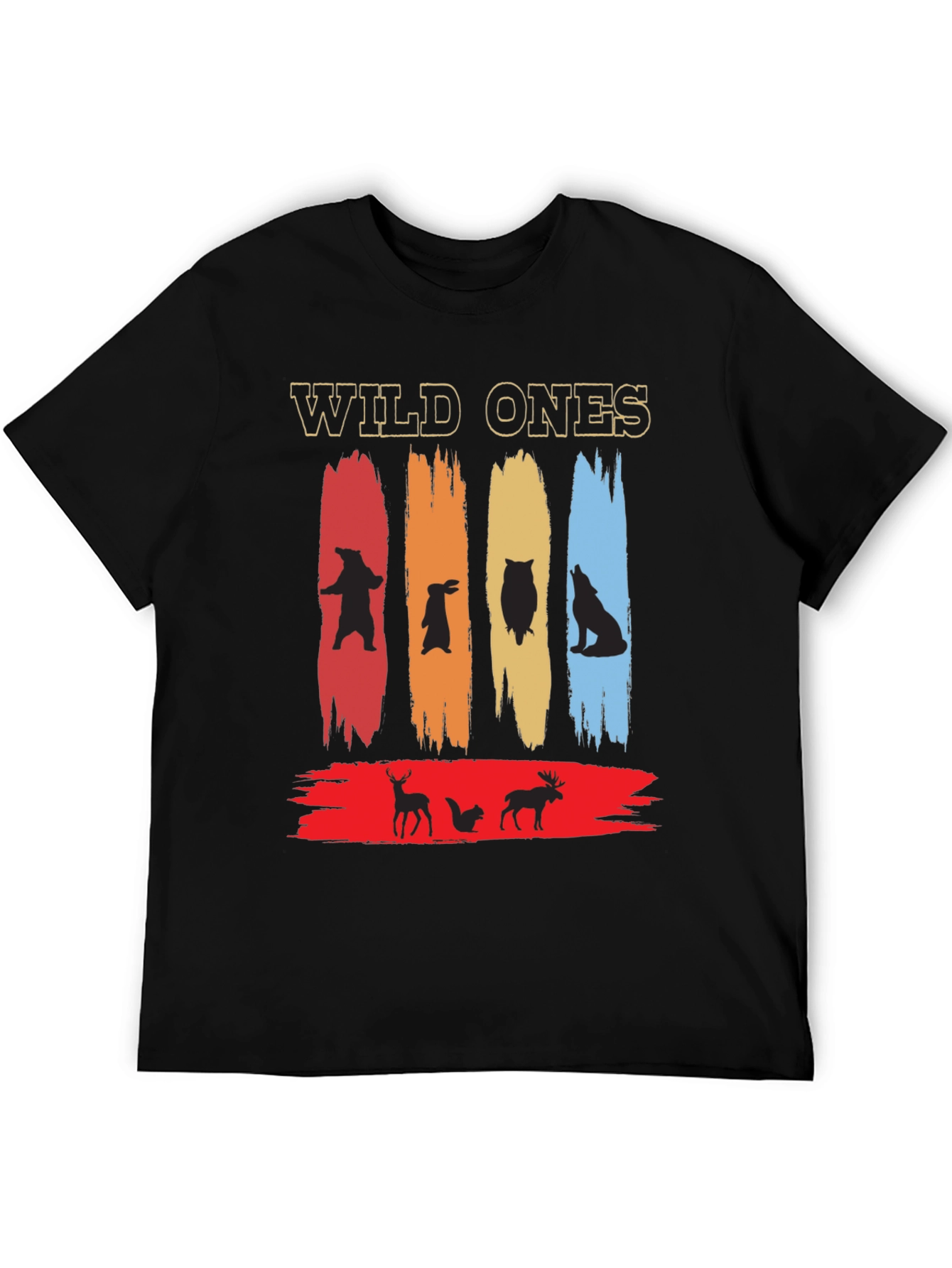 Wild Ones Animal Graphic Tee - Nature Inspired Design