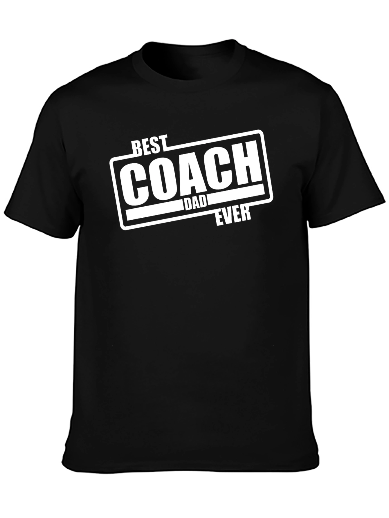 Best Coach Dad Ever T-Shirt - Fathers Day Gift