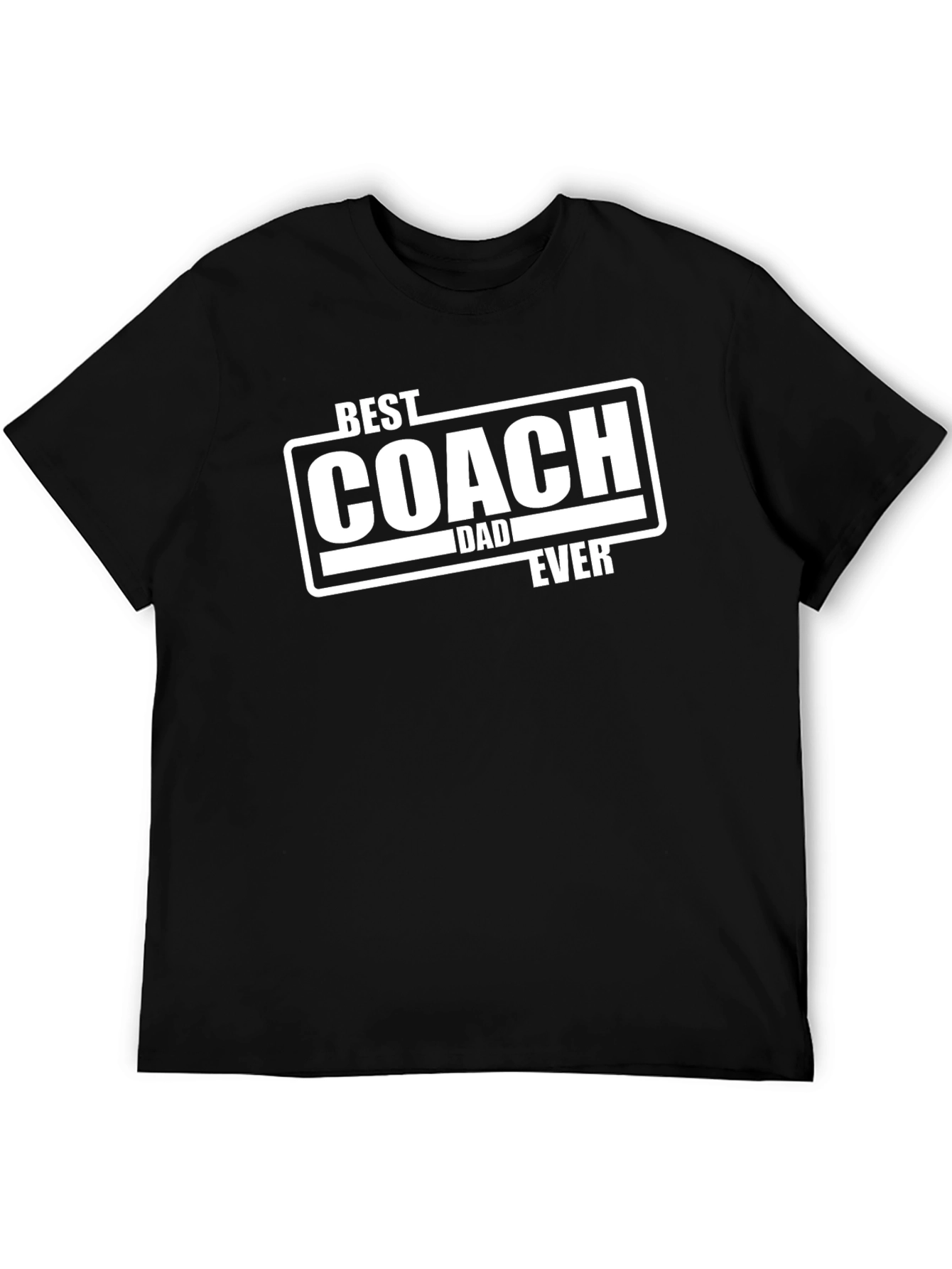 Best Coach Dad Ever T-Shirt - Fathers Day Gift