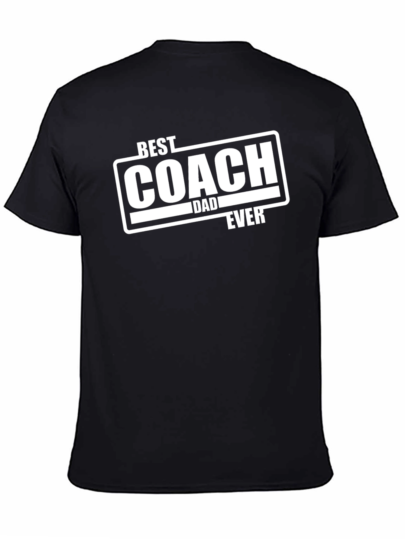 Best Coach Dad Ever T-Shirt - Fathers Day Gift