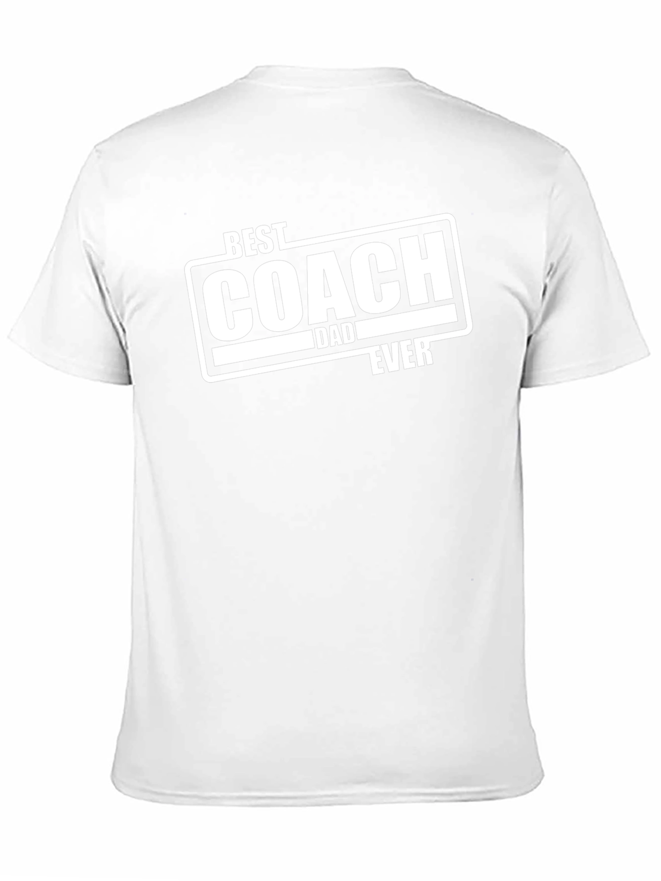 Best Coach Dad Ever T-Shirt - Fathers Day Gift
