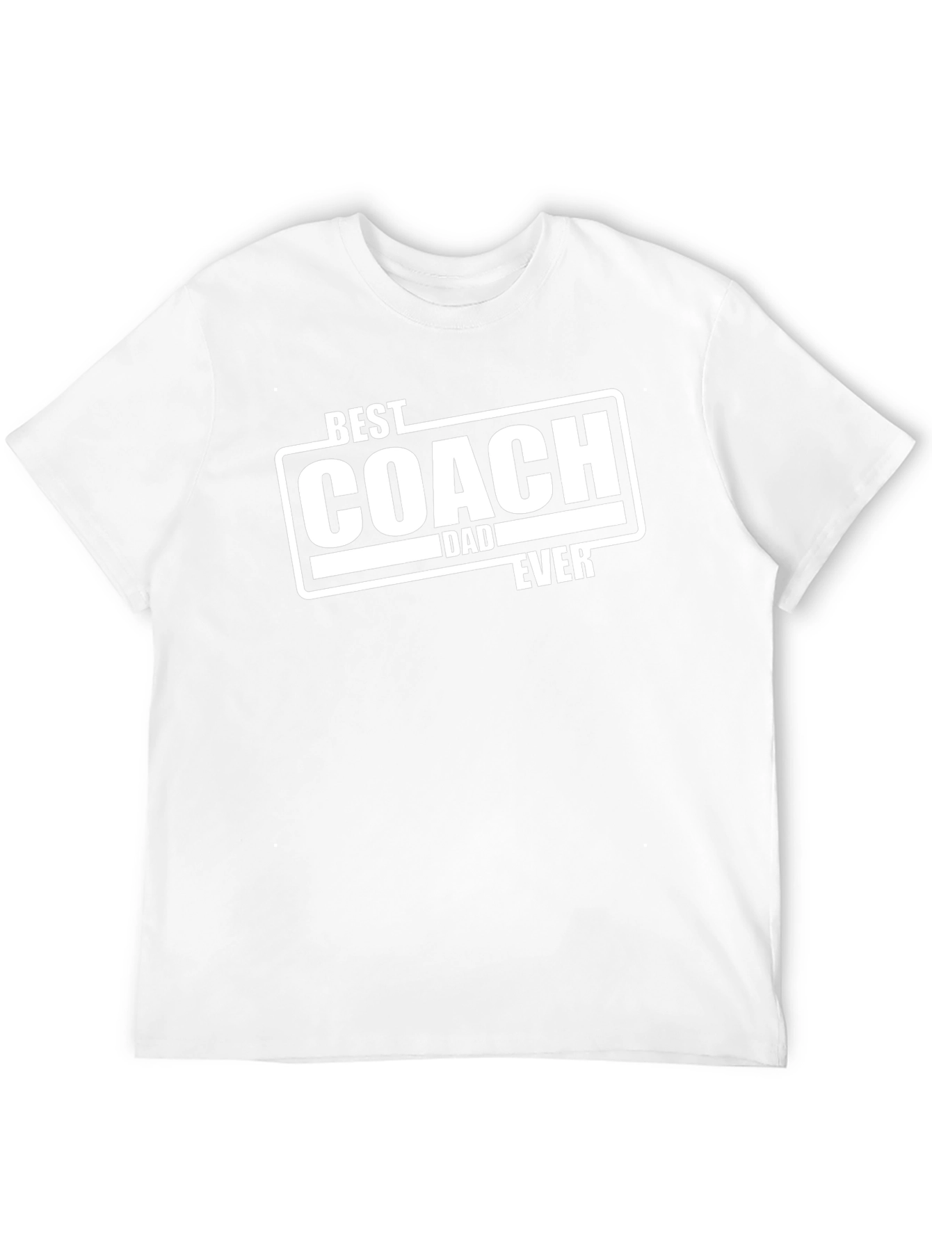 Best Coach Dad Ever T-Shirt - Fathers Day Gift