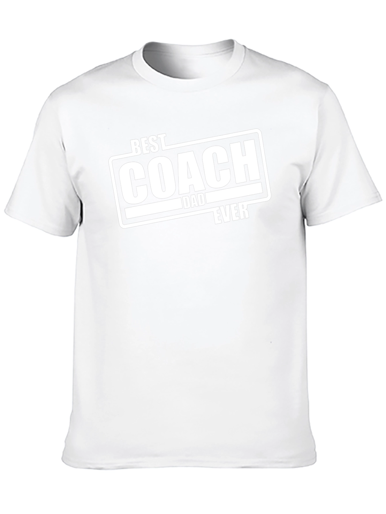 Best Coach Dad Ever T-Shirt - Fathers Day Gift