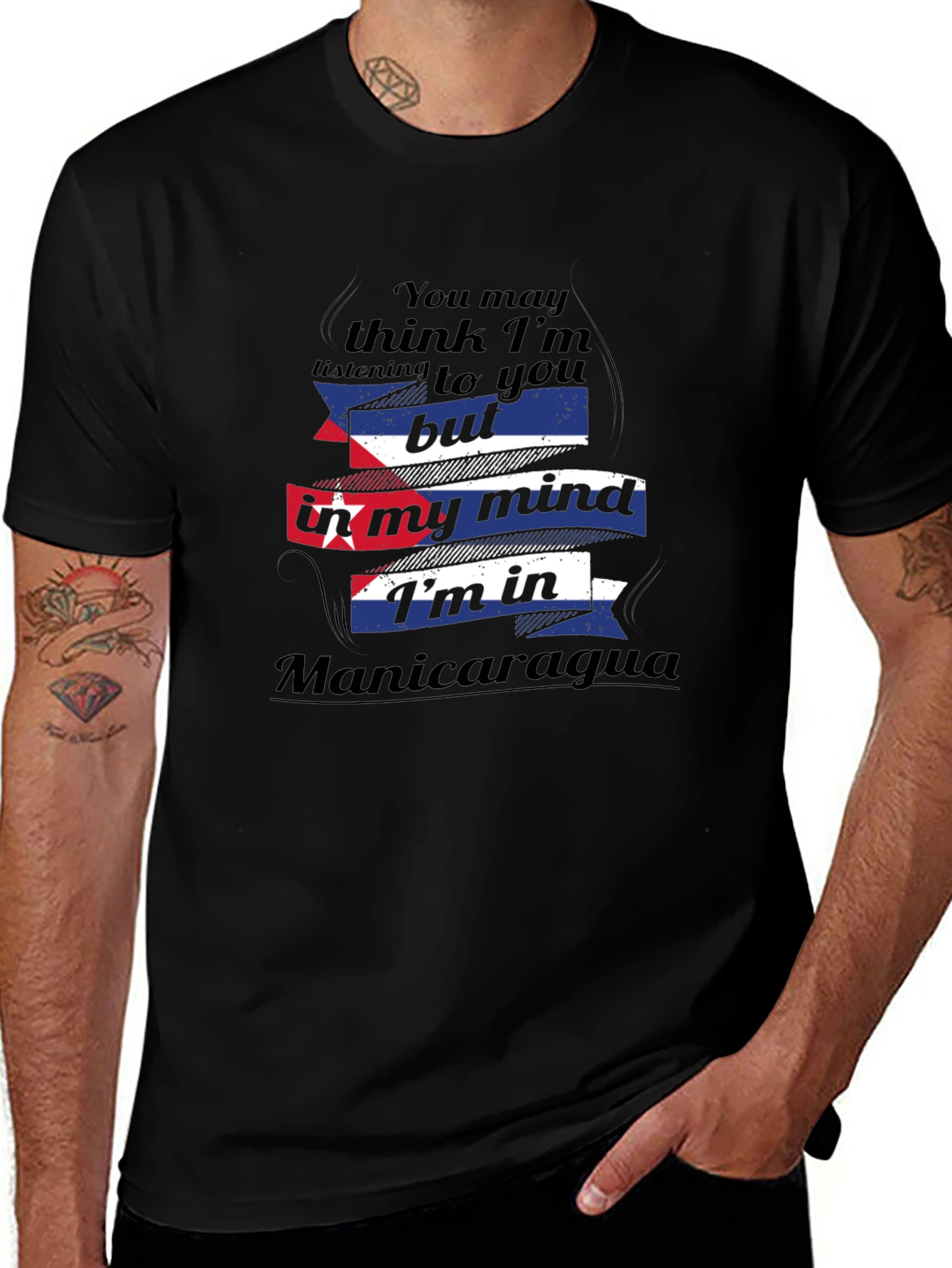 Manicaragua Mind T-Shirt - Funny Travel Tee