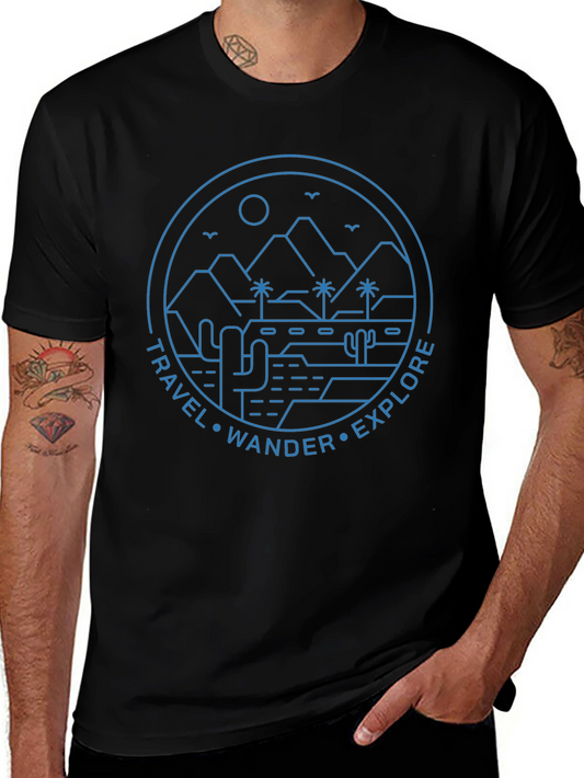 Travel Wander Explore Graphic Tee