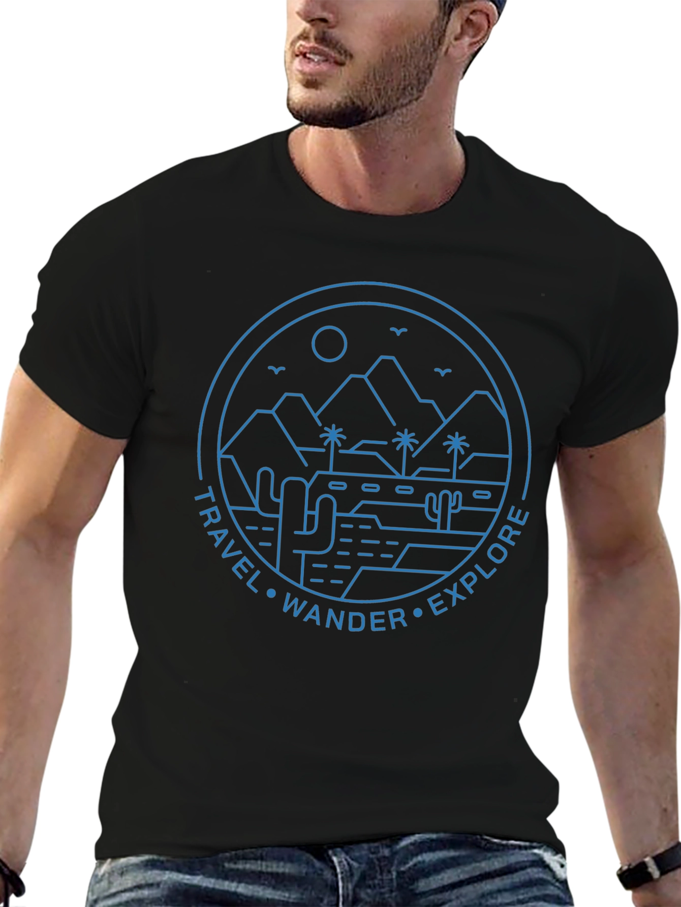 Travel Wander Explore Graphic Tee