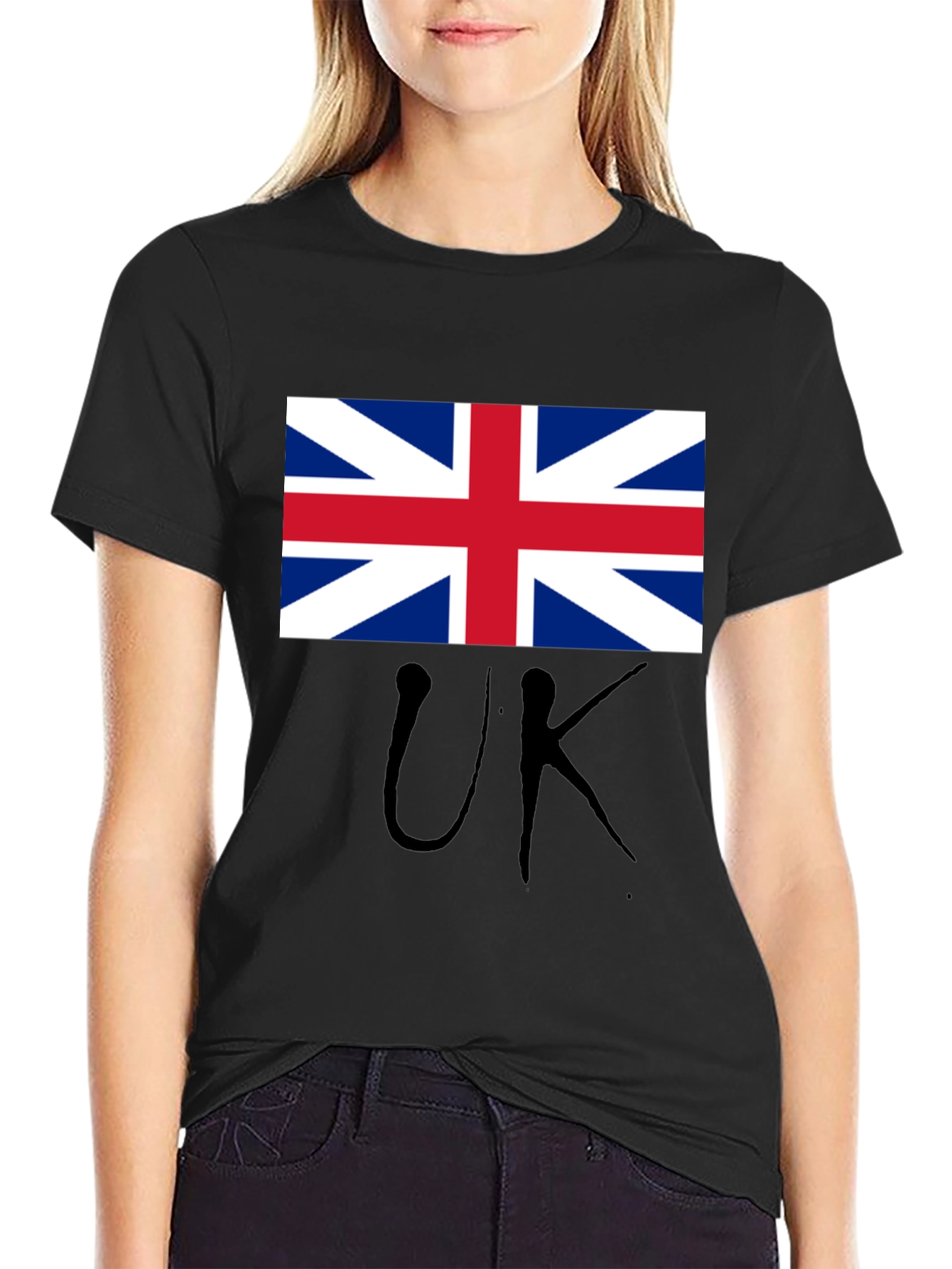 UK Flag Graphic T-Shirt - Stylish Patriotic Tee