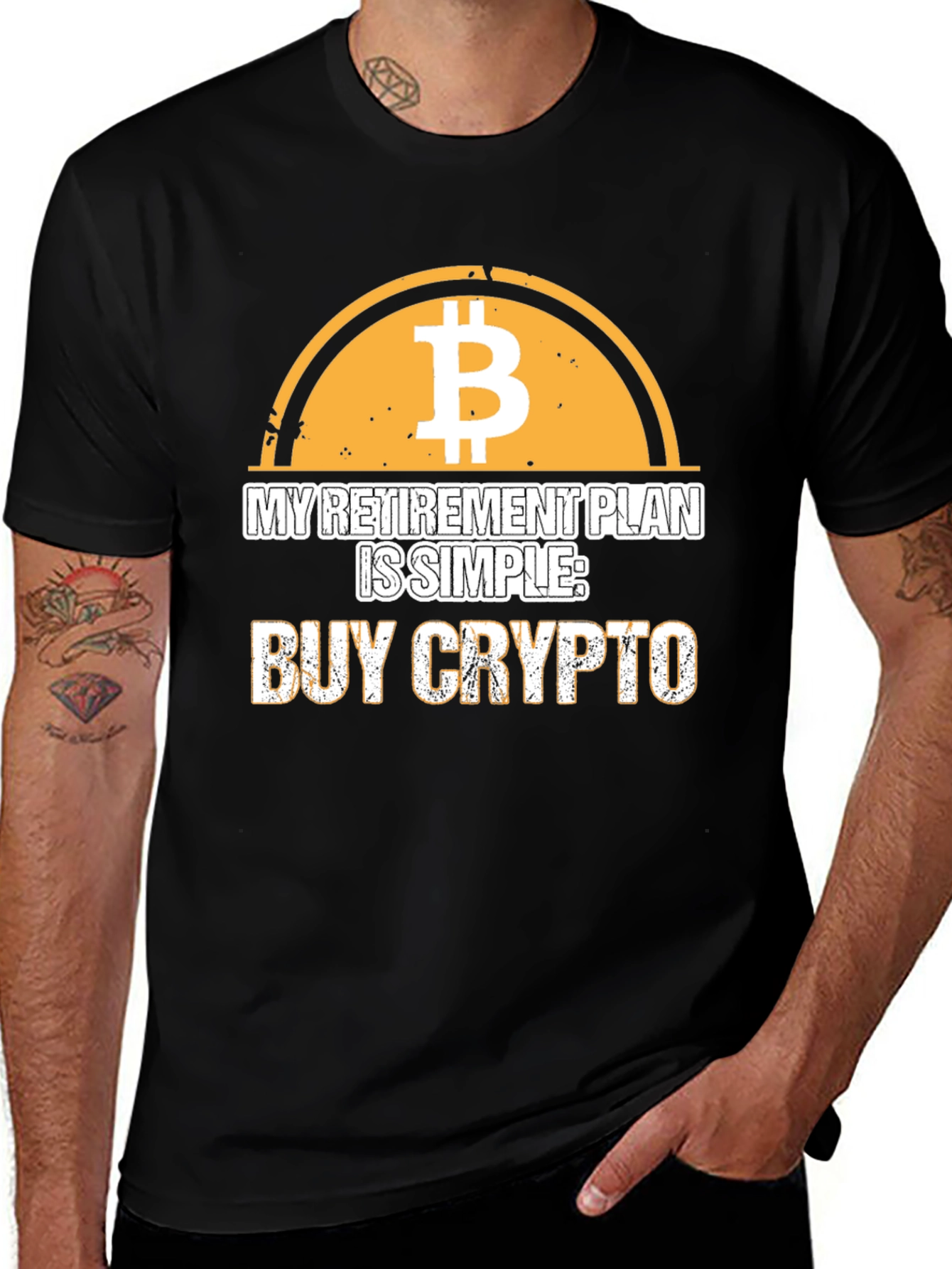Buy Crypto Retirement Plan T-Shirt